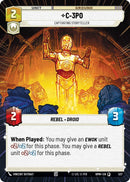 Image for C-3PO - Captivating Storyteller (Hyperspace) (527) (Homeworlds) (HMW) - Star Wars: Unlimited