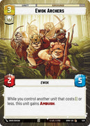 Image for Ewok Archers (Hyperspace) (529) (Homeworlds) (HMW) - Star Wars: Unlimited