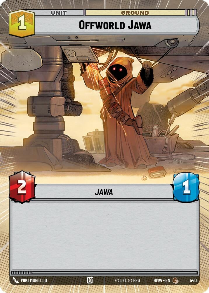 Image for Offworld Jawa (Hyperspace) (540) (Homeworlds) (HMW) - Star Wars: Unlimited