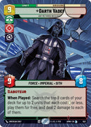 Image for Darth Vader - Any Methods Necessary (Hyperspace Foil) (553) (Homeworlds) (HMW) - Star Wars: Unlimited