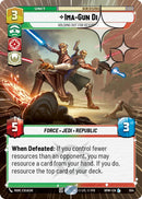 Image for Ima-Gun Di - Holding Out For Resupply (Hyperspace Foil) (554) (Homeworlds) (HMW) - Star Wars: Unlimited