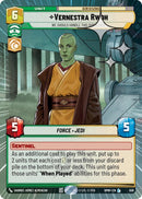 Image for Vernestra Rwoh - We Should Handle This Ourselves (Hyperspace Foil) (558) (Homeworlds) (HMW) - Star Wars: Unlimited