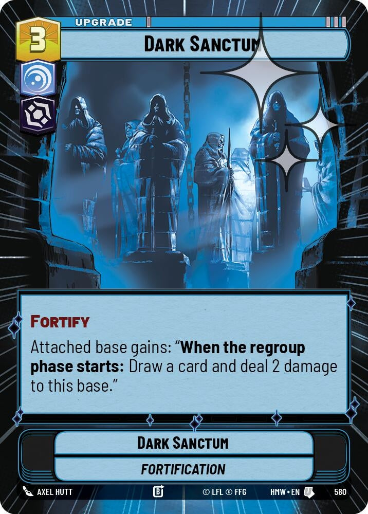 Image for Dark Sanctum (Hyperspace Foil) (580) (Homeworlds) (HMW) - Star Wars: Unlimited