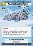 Image for Alliance Shield Generator (Hyperspace Foil) (591) (Homeworlds) (HMW) - Star Wars: Unlimited