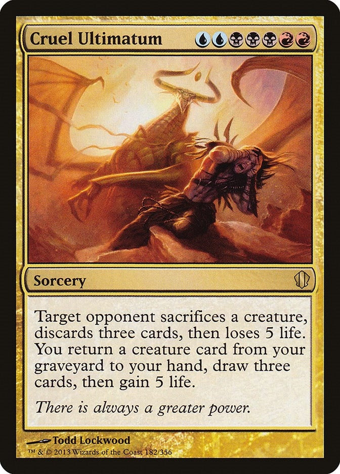 Cruel Ultimatum (182) [Commander 2013]