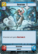 Image for Devotion (Hyperspace Foil) (606) (Homeworlds) (HMW) - Star Wars: Unlimited