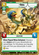 Image for Boga - Loyal Varactyl (Hyperspace Foil) (632) (Homeworlds) (HMW) - Star Wars: Unlimited
