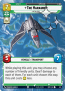 Image for The Marauder - A New Home (Hyperspace Foil) (635) (Homeworlds) (HMW) - Star Wars: Unlimited