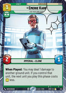 Image for Emerie Karr - For Your Own Good (Hyperspace Foil) (640) (Homeworlds) (HMW) - Star Wars: Unlimited