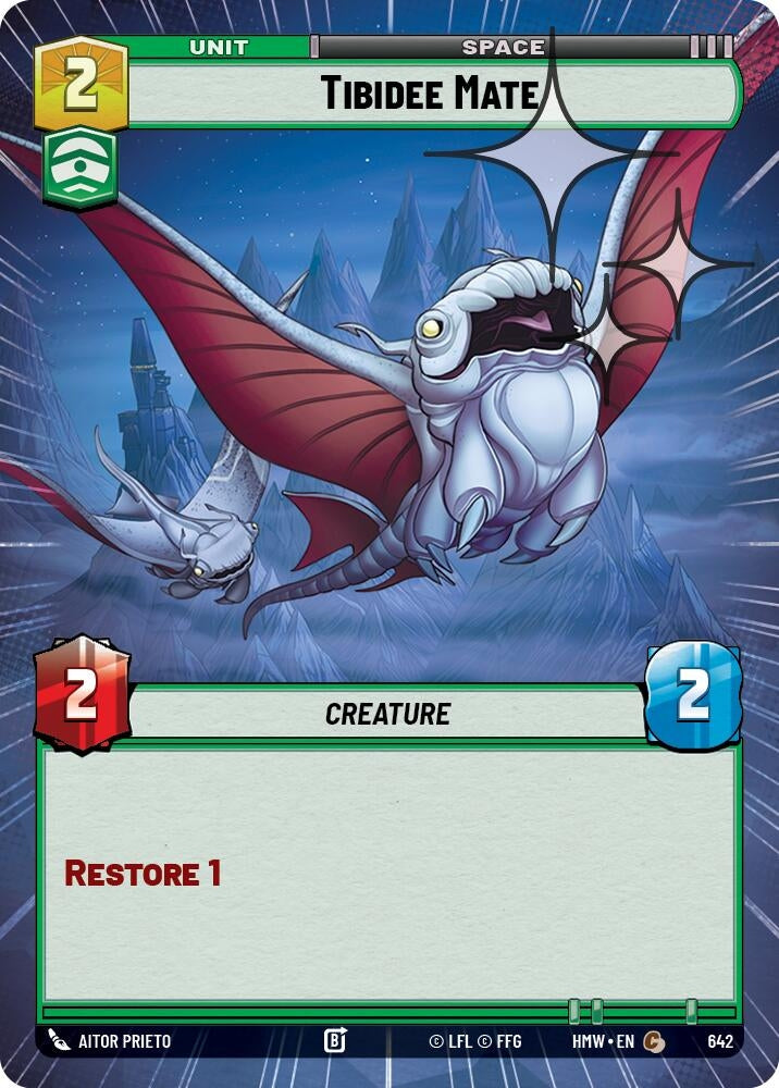 Image for Tibidee Mate (Hyperspace Foil) (642) (Homeworlds) (HMW) - Star Wars: Unlimited