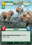 Image for Howler Pack (Hyperspace Foil) (654) (Homeworlds) (HMW) - Star Wars: Unlimited