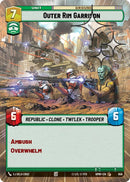 Image for Outer Rim Garrison (Hyperspace Foil) (656) (Homeworlds) (HMW) - Star Wars: Unlimited
