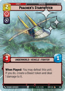 Image for Poacher's Starfighter (Hyperspace Foil) (663) (Homeworlds) (HMW) - Star Wars: Unlimited