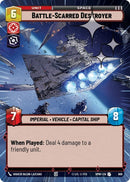 Image for Battle-Scarred Destroyer (Hyperspace Foil) (668) (Homeworlds) (HMW) - Star Wars: Unlimited