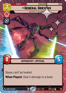 Image for General Grievous - Scourge of Dathomir (Hyperspace Foil) (669) (Homeworlds) (HMW) - Star Wars: Unlimited