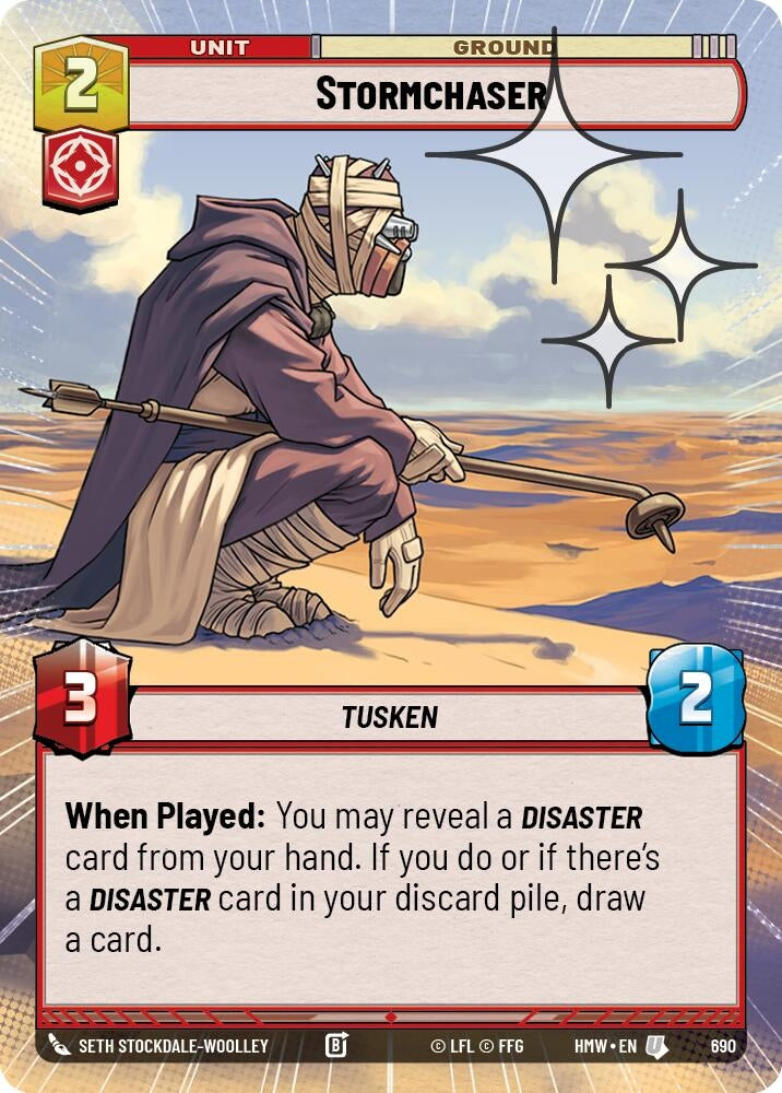 Image for Stormchaser (Hyperspace Foil) (690) (Homeworlds) (HMW) - Star Wars: Unlimited