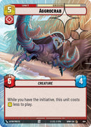 Image for Aggrocrab (Hyperspace Foil) (694) (Homeworlds) (HMW) - Star Wars: Unlimited