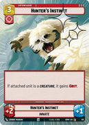 Image for Hunter's Instinct (Hyperspace Foil) (701) (Homeworlds) (HMW) - Star Wars: Unlimited