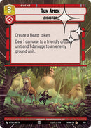 Image for Run Amok (Hyperspace Foil) (704) (Homeworlds) (HMW) - Star Wars: Unlimited