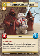 Image for Sandcrawler Sales Team (Hyperspace Foil) (732) (Homeworlds) (HMW) - Star Wars: Unlimited