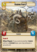 Image for Raiding Party (Hyperspace Foil) (740) (Homeworlds) (HMW) - Star Wars: Unlimited
