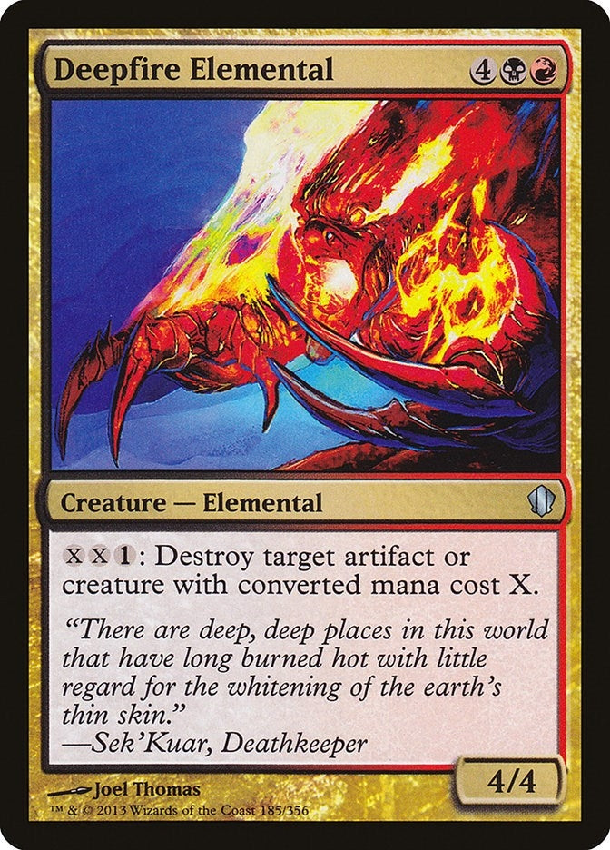 Deepfire Elemental (185) [C13]