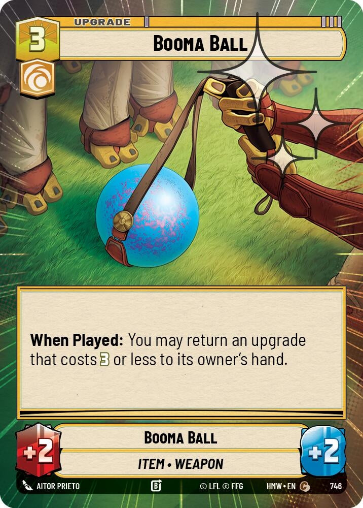 Image for Booma Ball (Hyperspace Foil) (746) (Homeworlds) (HMW) - Star Wars: Unlimited