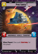 Image for Pyke Sarisa (Hyperspace Foil) (756) (Homeworlds) (HMW) - Star Wars: Unlimited