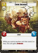 Image for Ewok Archers (Hyperspace Foil) (767) (Homeworlds) (HMW) - Star Wars: Unlimited