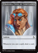 Image for Chandra, Chill of Compliance // Chandra, Torch of Defiance Double-Sided Token (Reality Fracture) (FRA) - Magic: The Gathering