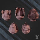 Space Crusaders "Fallen Lions" Head Bits Set x5 by DakkaDakka - image 2