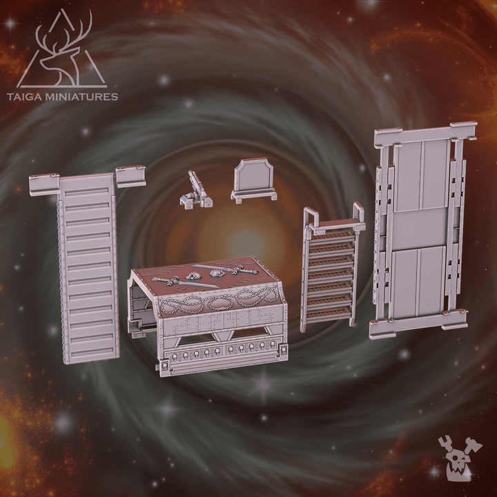 Bridge and Props Terrain (Fortress of Vengeance) by DakkaDakka - image 2