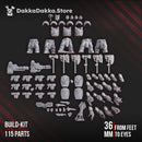 Ignisaurus Clan Destroyers Build Kit - Armored Heavy Infantry Squad of Space Knights by DakkaDakka - image 3
