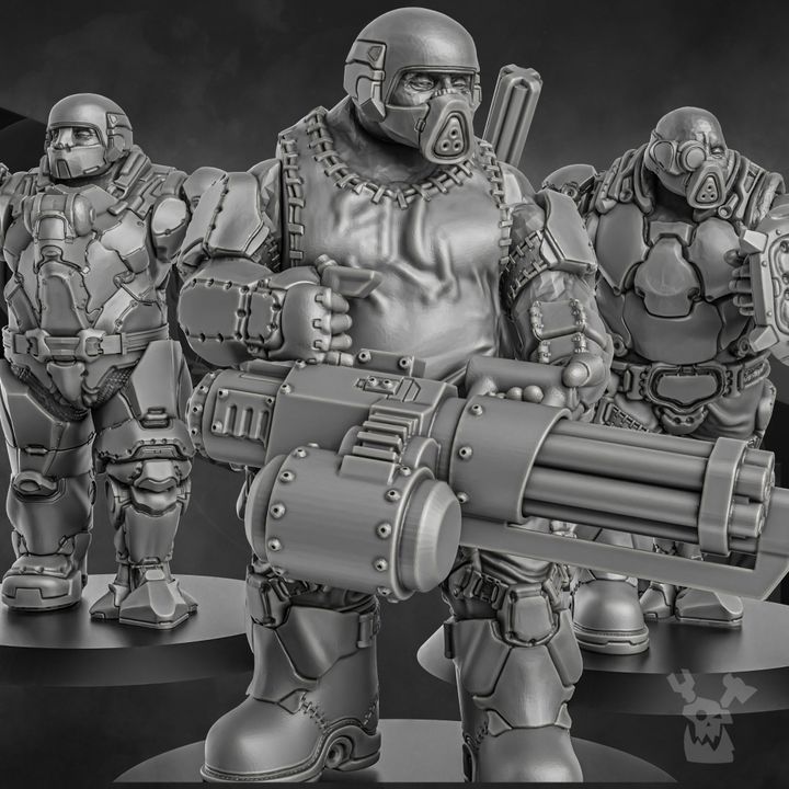 Steamguard Ogre Squad by DakkaDakka - image 3