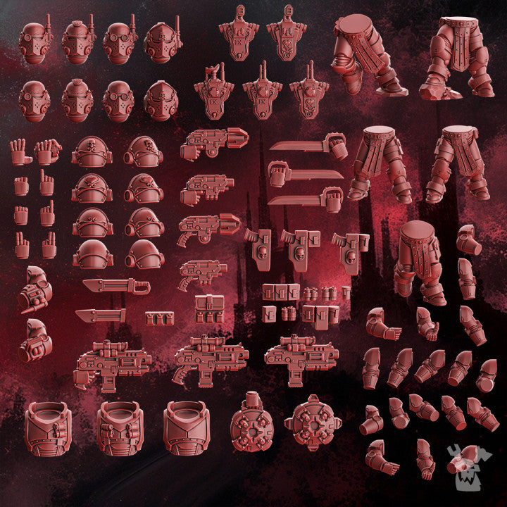 Crimson Wings Recon Squad (Build Kit & easy-to-build models) by DakkaDakka - image 3