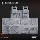 NexusBlock Sci-fi Trench Walls (vol. 1) by DakkaDakka - image 1
