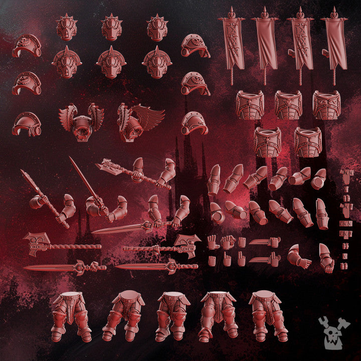 Crimson Wings Honour Squad & Storm Squad with Jump Packs (Build Kit & easy-to-build models) by DakkaDakka - image 3