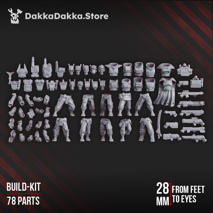 MSC Operations Team 2nd Division Build Kit by DakkaDakka - image 3