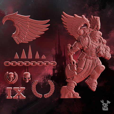 Crimson Wings Vehicle Decorations by DakkaDakka - image 1