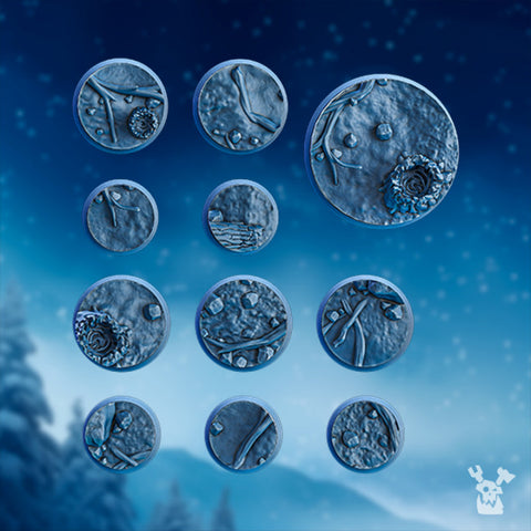 Stormbringers Frozen Forest Bases Set by DakkaDakka - image 1