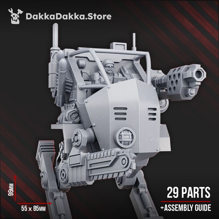 Regius Guard Stomper Mech + Assembly Guide by DakkaDakka - image 3