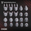 Black Gryphons Assembly Kit Heads by DakkaDakka - image 1