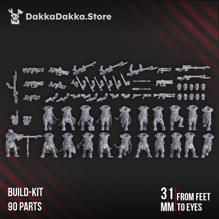 Satellitum Mechguards Range Squad Build Kit by DakkaDakka - image 3