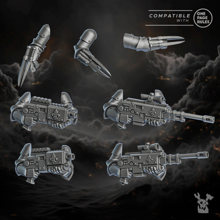 Order of Repentance Weapons Set (OnePageRules) by DakkaDakka - image 1