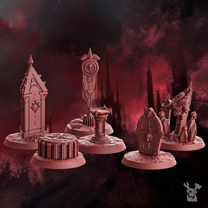 Crimson Wings Objective Markers by DakkaDakka - image 2