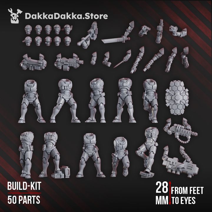 Doomsday Lab Killers Build Kit by DakkaDakka - image 3