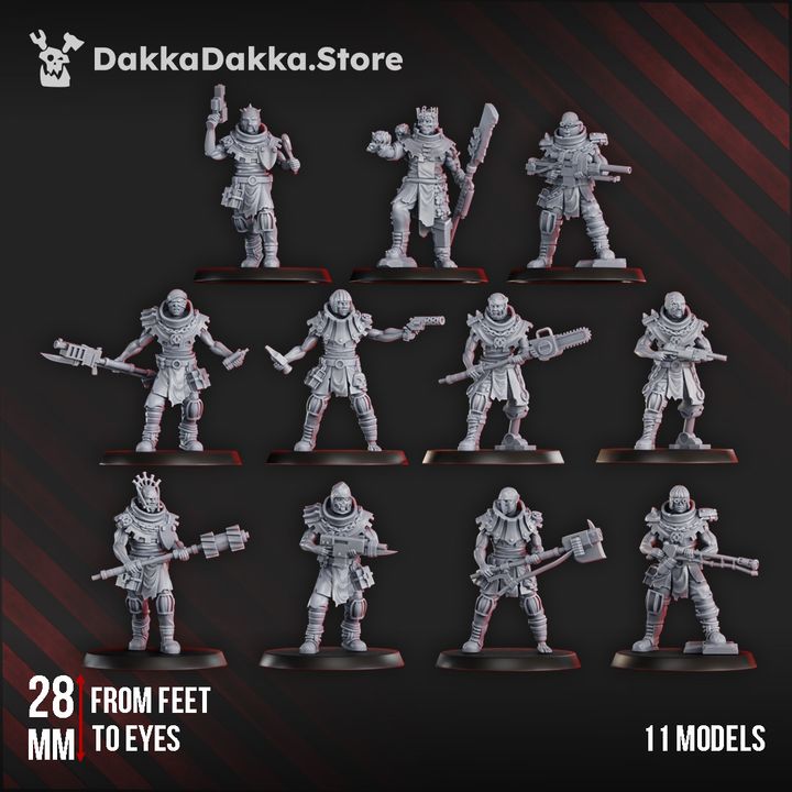 Church Fallen Squad (x11) by DakkaDakka - image 3