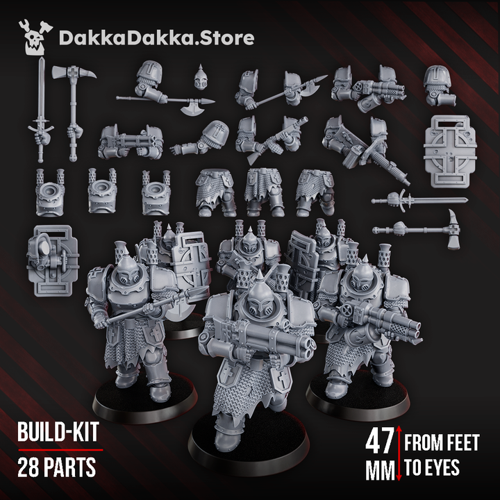 Heavy Bogatyr Squad Build Kit by DakkaDakka - image 3