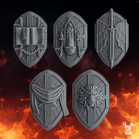 Pactum Aeternum Knight Shields by DakkaDakka - image 1