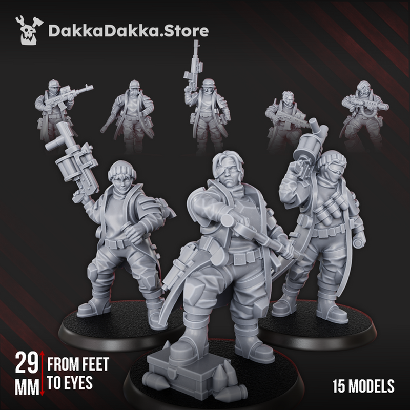 The Alcat Rats Infantry Squad (x15) by DakkaDakka - image 3